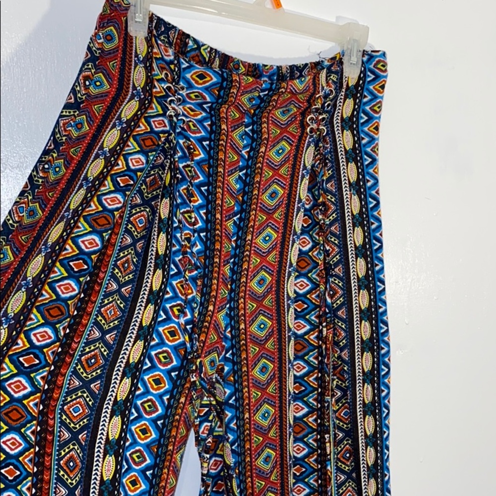 Patterned summer pants
